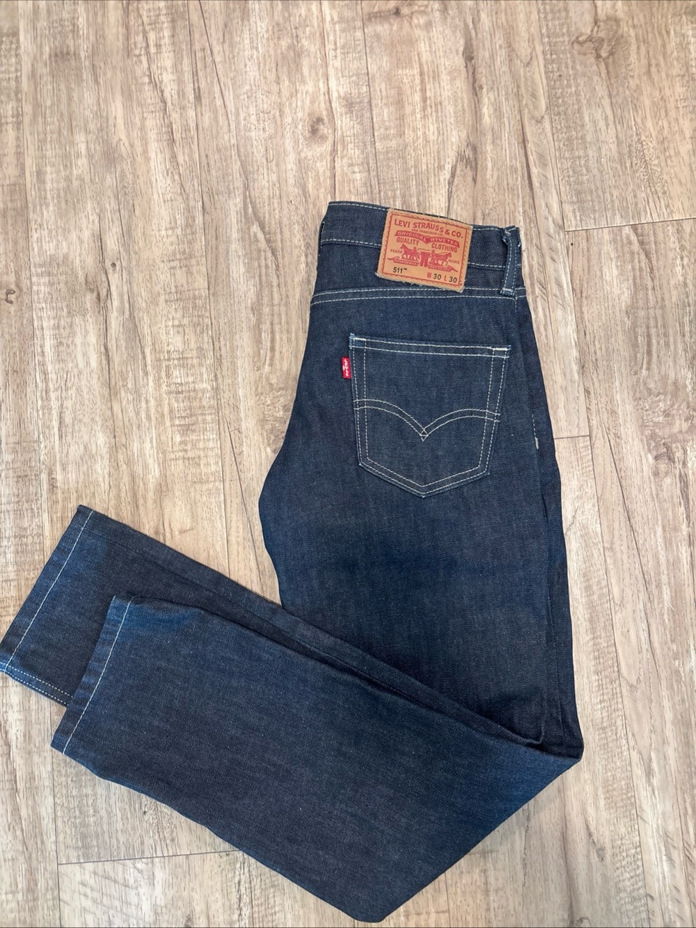 Levi's Men's Indigo Straight Leg Jeans